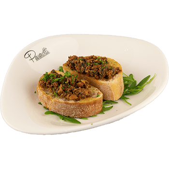 Crostini olijven tapenade Crostini olijven tapenade