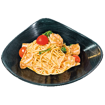 Spaghetti al Gamberoni in Tomatensauce