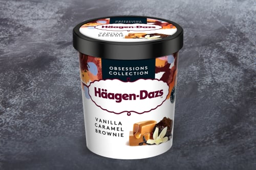 Häagen-Dazs Vanilla Caramel Brownie Häagen-Dazs Vanilla Caramel Brownie