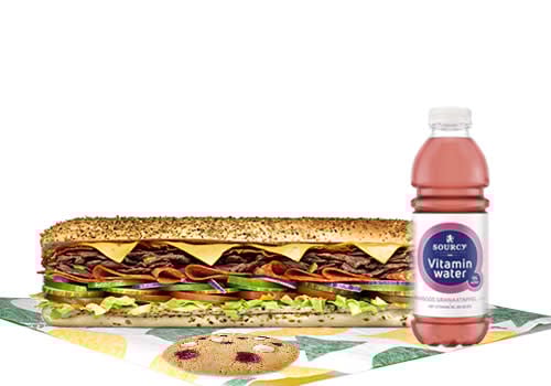 Subway Deventer Centrum - Menu Spicy, Steak & Bacon 30 cm Subway Deventer Centrum - Menu Spicy, Steak & Bacon 30 cm