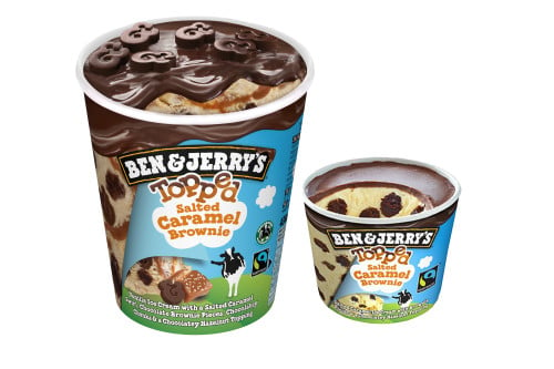 Ben & Jerry's Topped Salted Caramel Brownie 100 ml