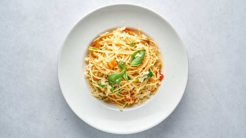 Spaghetti a Olio