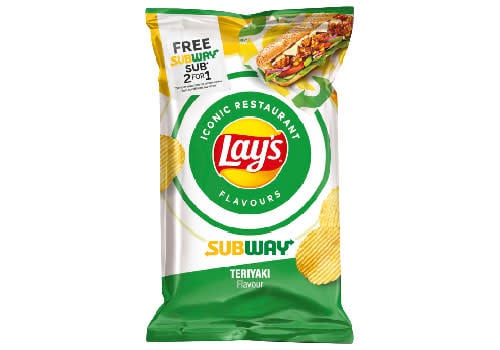 Subway Deventer Centrum - Lay's Teriyaki Subway Deventer Centrum - Lay's Teriyaki