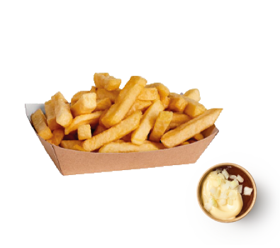 Frites Speciaal Groot  (mayo+curry)