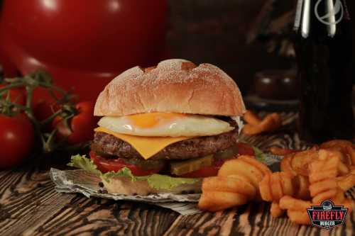 Egg Bacon Burger