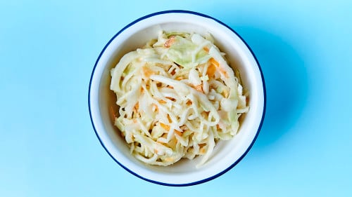 kleiner Coleslaw (homemade und vegan!) kleiner Coleslaw (homemade und vegan!)