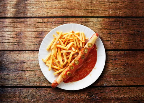 XL-Hot Cheese Currywurst