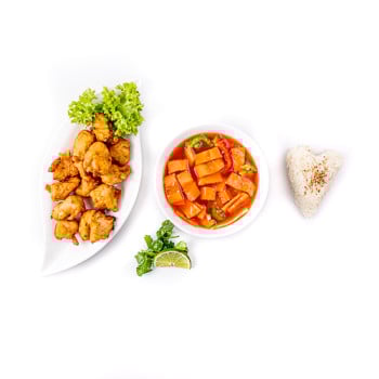 Huhn Süß-Sauer Huhn Süß-Sauer