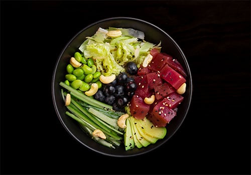 Raw Tuna Poke Bowl Raw Tuna Poke Bowl