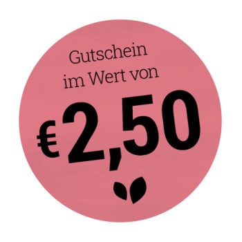 Gutschein 2,50 EUR