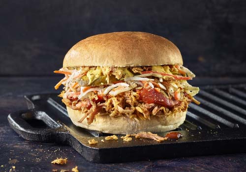 BBQ Pulled Pork Burger BBQ Pulled Pork Burger