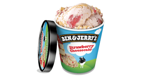 Ben & Jerry ´s Strawberry Cheesecake