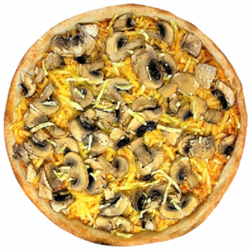 Vegane Pizza Champignons Groß, ø 32cm