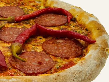 Bio Pizza Diavola klein