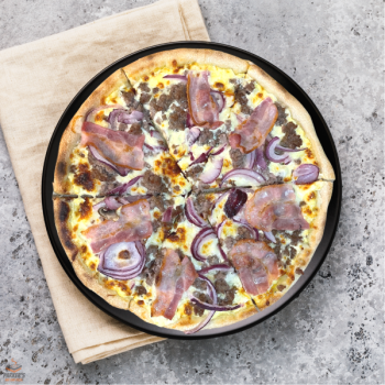 Pizza Beef & Onion Small