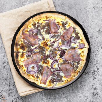 Pizza Beef & Onion Large