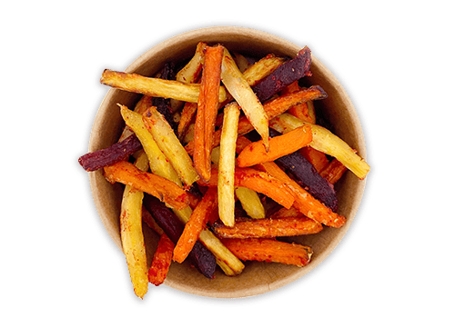 Tricolore Gemüse Fries
