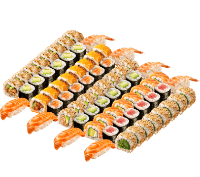 Sushi-Menü (72 Stück)