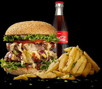 The Notorious B.I.G Burger Menü
