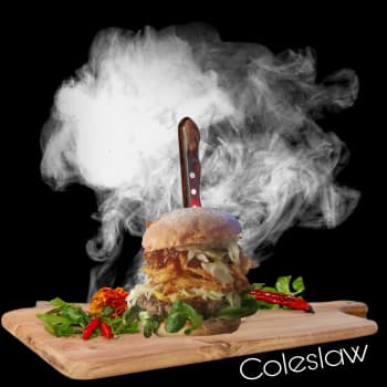 Coleslaw Burger