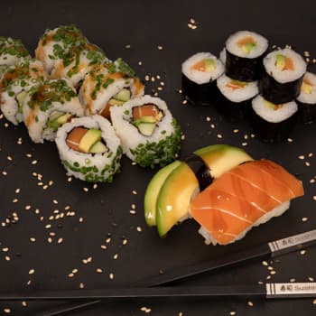 Veganes Lachs Avocado Menü Veganes Lachs Avocado Menü