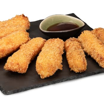 Tempura Lachsfinger 8 Stück Tempura Lachsfinger 8 Stück