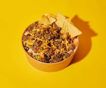 Cheesy Beef Bowl Cheesy Beef Bowl