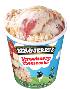 Ben & Jerry's Strawberry Cheesecake (465ml)