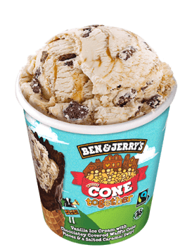 Ben & Jerry's Waffle Cone Together