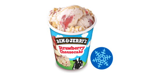 Ben & Jerry's Strawberry Cheesecake 465ml Ben & Jerry's Strawberry Cheesecake 465ml