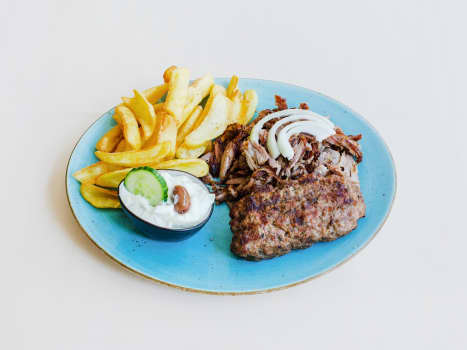 Bifteki und Gyros Bifteki und Gyros