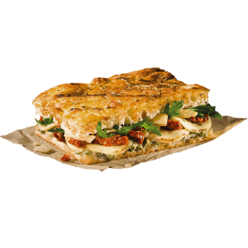 Focaccia Tomate Mozzarella