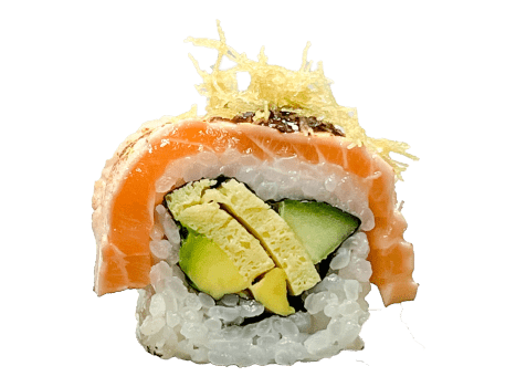 Sparked Salmon Roll