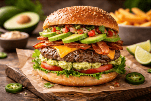 Avocado Champignon Burger