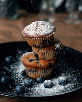 Blaubeermuffin Blaubeermuffin