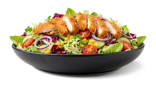Crispy-Chicken-Salat Crispy-Chicken-Salat