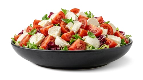 Tomate-Mozzarella-Salat Tomate-Mozzarella-Salat