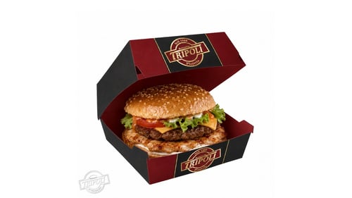 Beef'n Chicken Burger