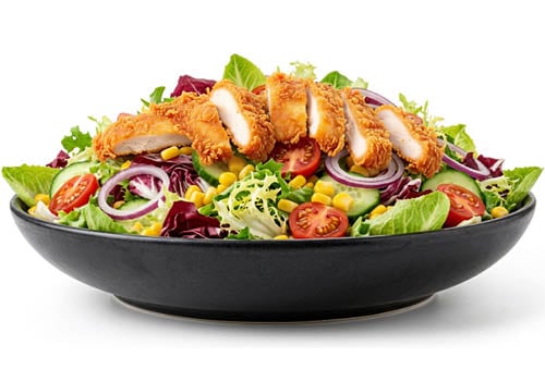Crispy-Chicken-Salat