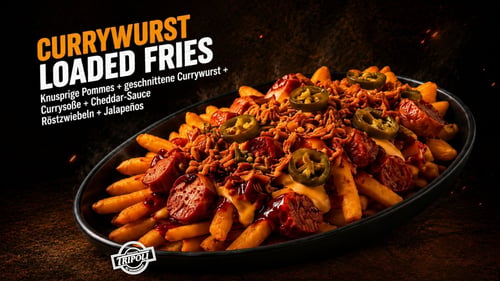 Currywurst Loaded Fries Currywurst Loaded Fries
