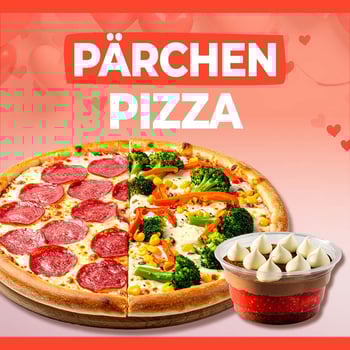 Pärchen-Pizza (36 cm) Pärchen-Pizza (36 cm)