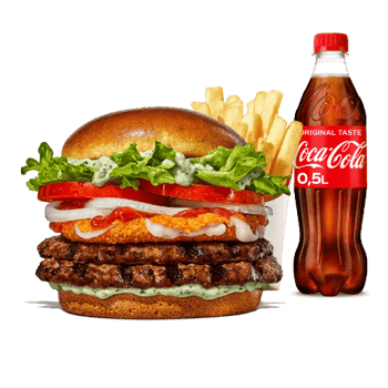 Mozzarella Lover Double Menu