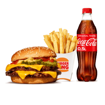 Double Cheeseburger KING Menu