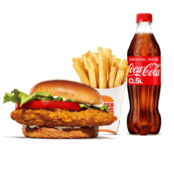 Crunchy Chicken Deluxe KING Menu