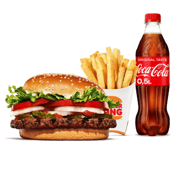 Plant-based Whopper® KING Menu