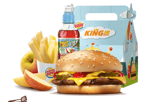 KING Jr. Meal Cheeseburger