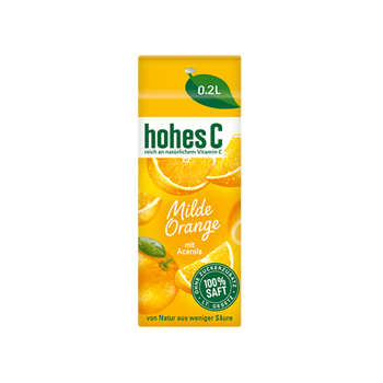 Hohes C Milde Orange 0,2l