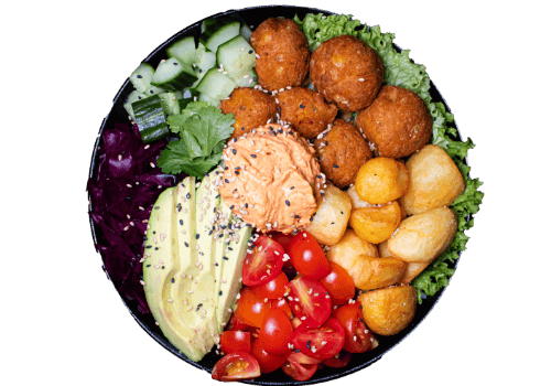Poké Bowl Falafel Poké Bowl Falafel