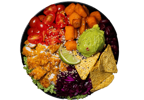 Poké Bowl Crispy Chicken Poké Bowl Crispy Chicken