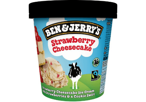 Ben & Jerry's Strawberry Cheesecake